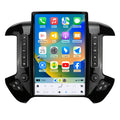 Car Radio for Chevrolet Silverado GMC Sierra 2014-2019 Stereo Replacement Head Unit 14.4 Inch 2K IPS Touch Screen Tesla Style Carplay Android Auto GPS Navigation Multimedia Play