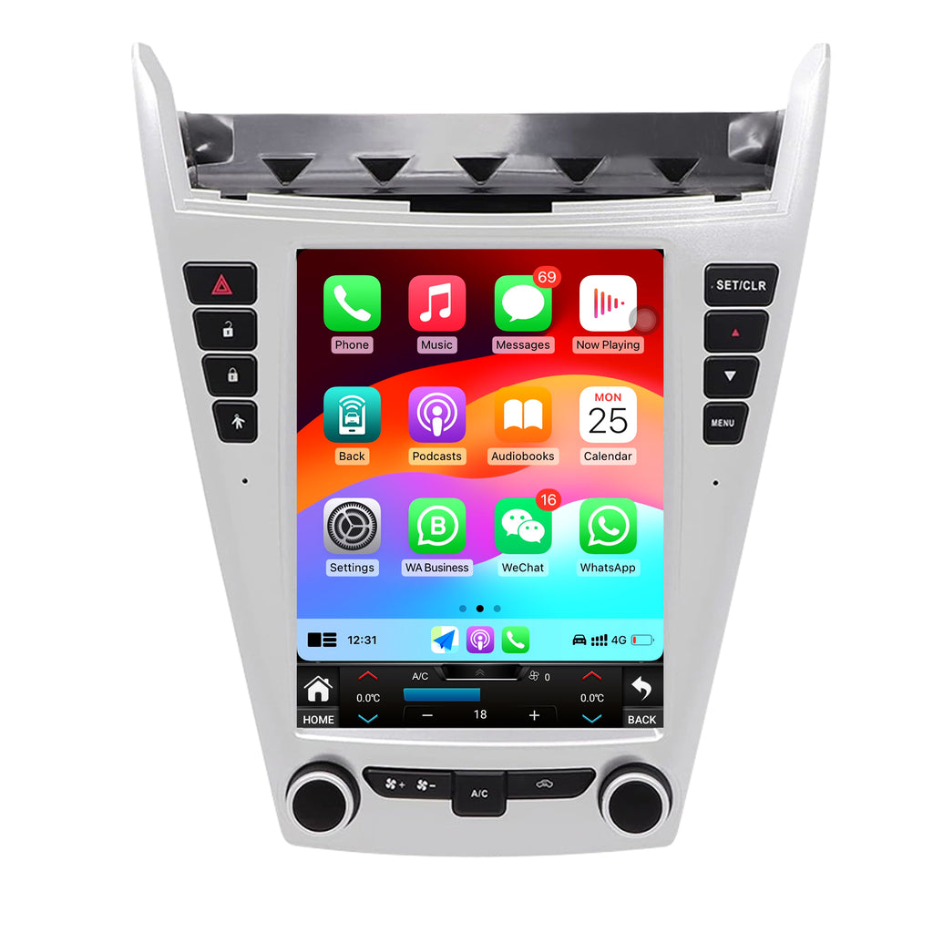 Car Radio for Chevrolet Equinox GMC Terrain L LS 2010-2017 Replacement Upgrade Stereo Carplay Display Screen Android Auto GPS Navigation with DSP Bluetooth in Dash Headunit