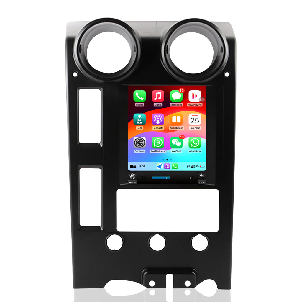 Car Radio for Hummer H2 2002-2007 Replacement Upgrade 8 Core Stereo Carplay Android Auto 9.7 Inch Touch Screen GPS Navigation Head Unit Bluetooth WiFi Backup Camera